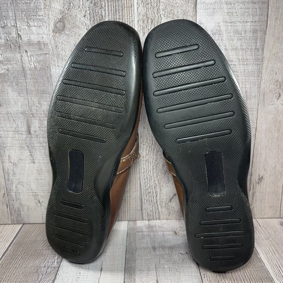 Perry Ellis Portfolio Men's Stanford Loafers Leather Shoes Brown Size 9 PP8509D - Picture 14 of 15